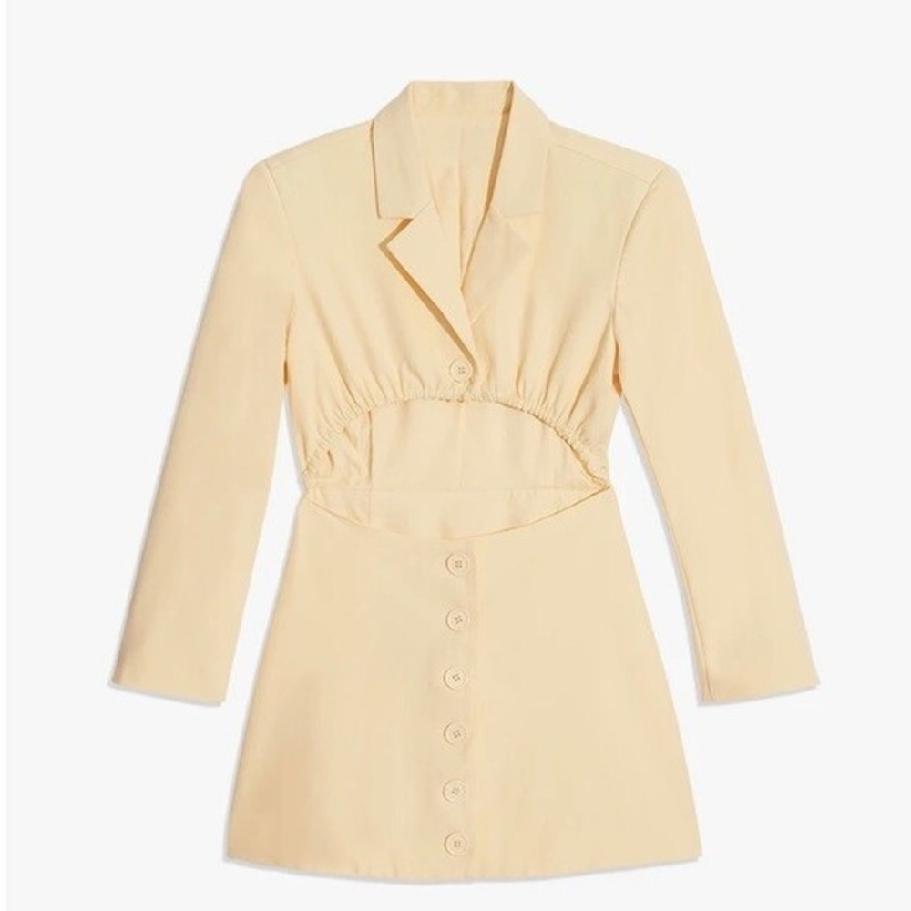 WeWoreWhat Cut Out Blazer Dress